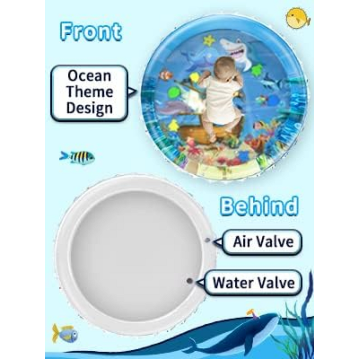 Original Baby Water Play Mat with (6months Guarantee)